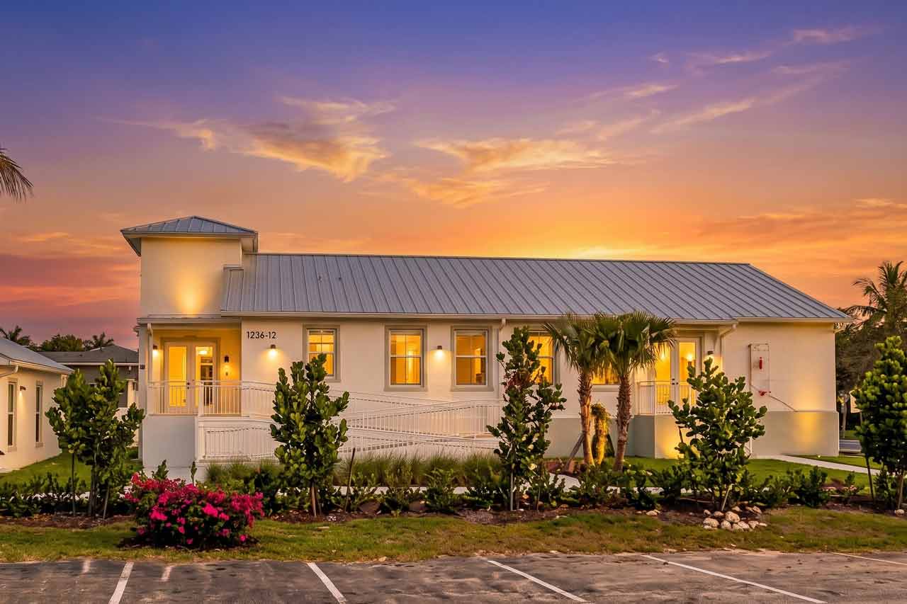 Chokoloskee Church of God, a new ground-up church with full site development built by Fort Construction at the edge of the Everglades