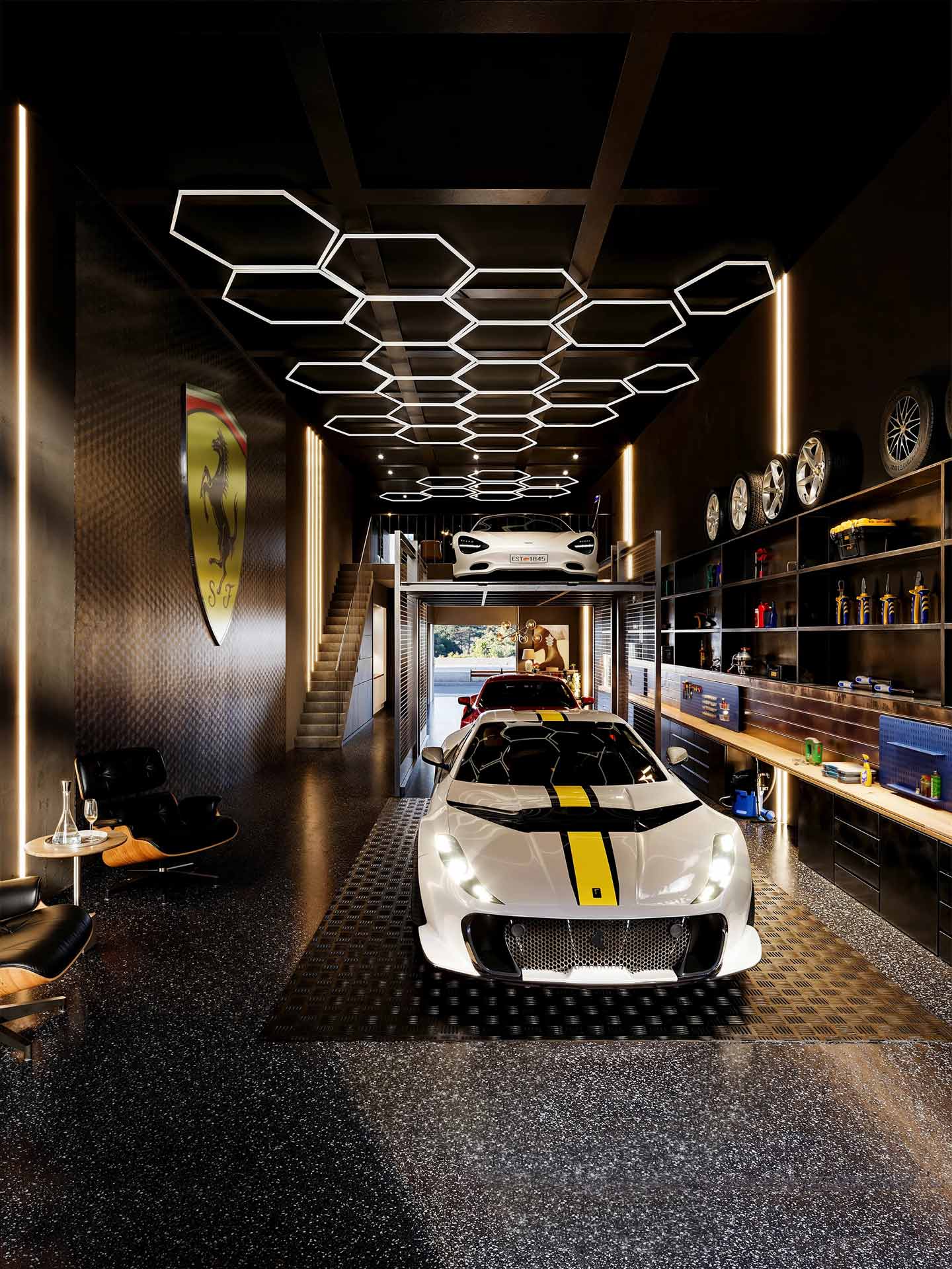 Estero Motorplex luxury car and RV storage condominiums