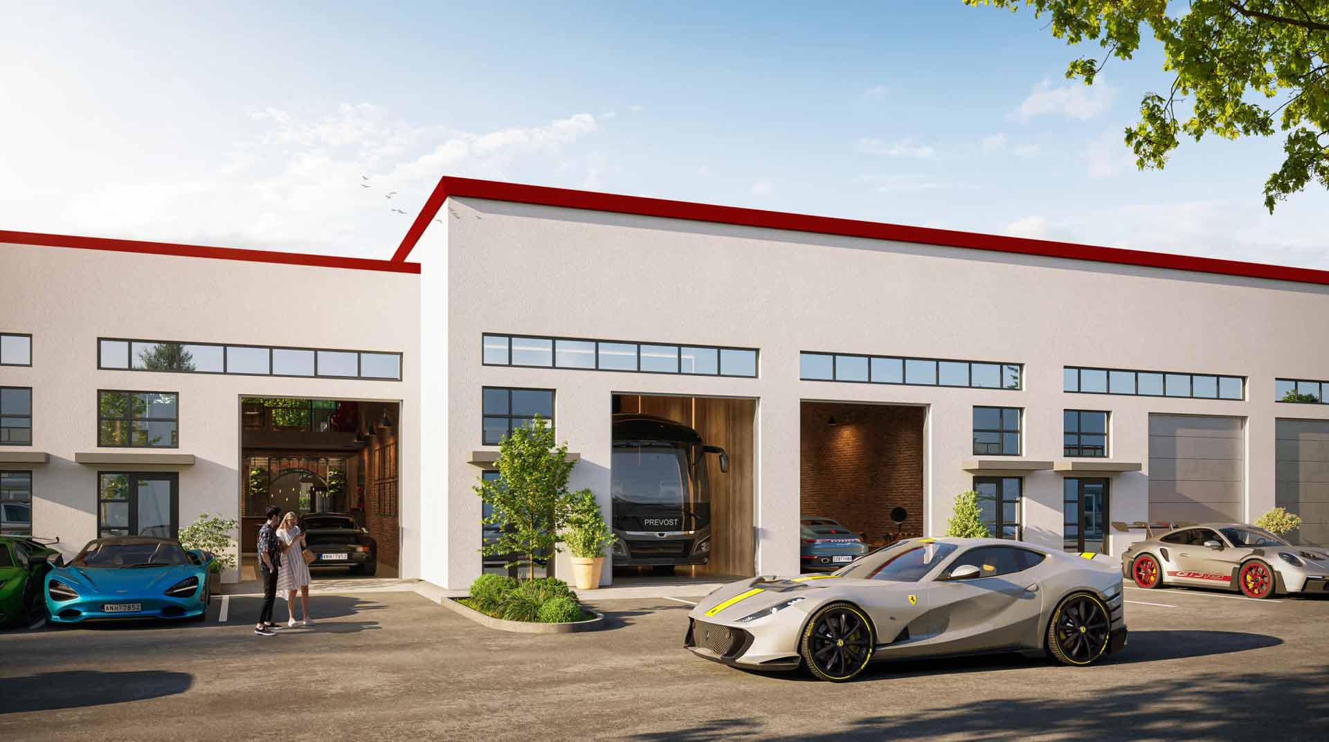 Estero Motorplex motor condominium building