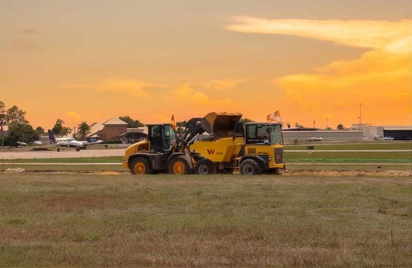 New interior roadway at Naples Airport