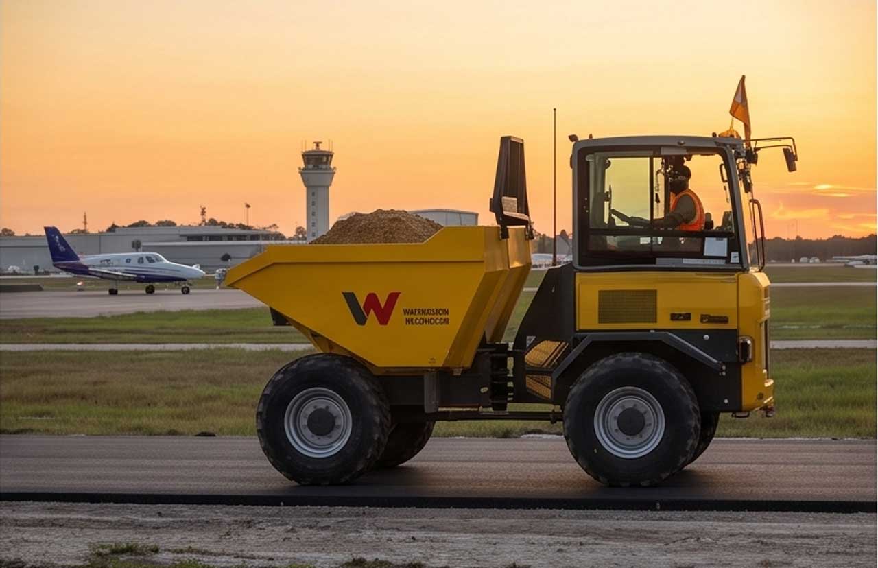 Roadway drainage and sitework at Naples Airport